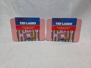 lot 401 image: Ted Lasso Official Shortbread Cookie Tins