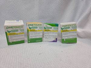 lot 445 image: OneTouch Verio Test Strips and Delica Lancets Bundle