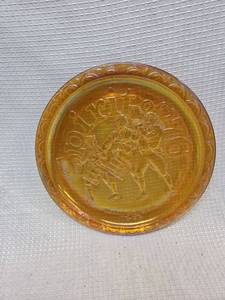 lot 452 image: 1976 American Bicentennial Carnival Glass Plate