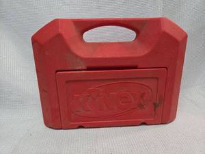 lot 479 image: KNEX Building Set with Red Storage Case