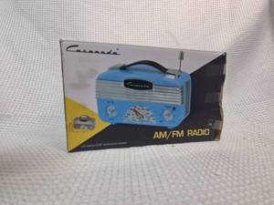 lot 517 image: Coronado AMFM Radio - Blue Retro Style