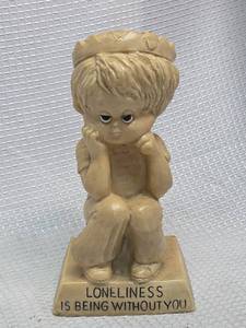 lot 518 image: 1971 R&W Berries Loneliness Figurine