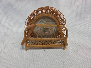lot 664 image: Bamboo Butterfly Coasters with Holder