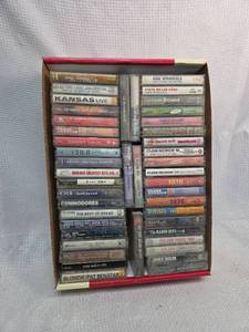 lot 684 image: Rock and Pop Music Cassette Tape Collection