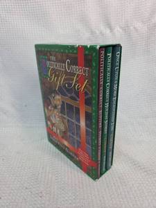 lot 705 image: The Politically Correct Gift Set by James Finn Garner
