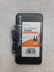 lot 722 image: PowerUp 4000mA Portable Backup Battery Pack