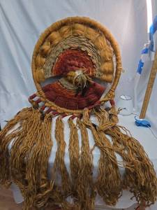 lot 782 image: MASSIVE Native American Ceremonial piece