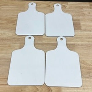 lot 4343 image: 4 Kitchen Dry Erase Boards. 5.5 x 8 inches - Retail $0