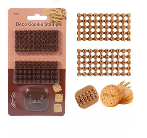 lot 4347 image: 1 Pcs Polymer Clay Alphabet Stamps, Clay Pottery Stamps, Mini Alphabet Stamps Fondant, Cookie, Ceramic Polymer Clay Decorating Tools - Retail $0