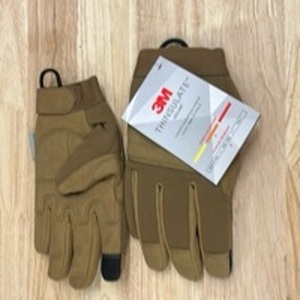 lot 4376 image: Coyote Brown Cold Weather Gloves. Large - Retail $0