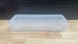 lot 7019 image: Small Desktop Organizer Pencil Case Small Stackable Containers