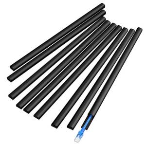 lot 71813 image: Wire Covers for Cords on Wall, 128in Cord Hider Cord Covers for Wires on Wall, Mini Cable Wire Hider, Self-Adhesive Easier Installation Cable Cover Organizer, W0.48 H0.3in, Black - Retail $9