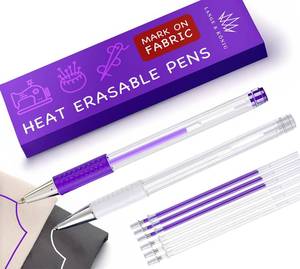 lot 71833 image: Lange & K�nig Heat Erasable Fabric Marking Pens for Sewing - Sewing supplies quilting supplies sewing accessories sewing gifts quilting gifts embroidery supplies - Retail $8