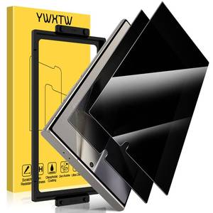 lot 71904 image: Samsung Galaxy S24 Ultra Privacy Screen Protector, 0.1S Ultrasonic Fingerprint Support Not Glass 25° Anti Spy Private S24 Ultra Screen Protector Case Friendly - Retail $13