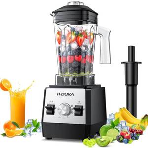 lot 71923 image: Smoothie Blender, 1400 Watt Powerful Countertop Blenders for Kitchen, 64oz Capacity Blender for Smoothies with BPA Free Container, Ice Crushing, Frozen Drinks, Puree, Protein Shakes - Retail $70