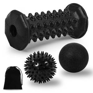 lot 72002 image: Plantar Fasciitis Relief, Foot Roller Massager ,Massage Lacrosse Ball, Spiky Ball Therapy Set for Relieve Plantar Fasciitis, Foot Arch and Heel Pain, Neuropathy Pain Relief Feet, Deep Tissue Muscle Massage