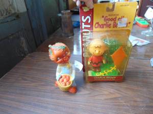 lot 1921 image: Mr. Tomato Head by Dreamsorks and Charlie Brown