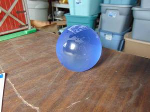 lot 1936 image: Glass PaperweightGlobe