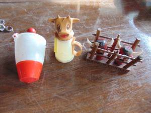lot 1949 image: Salt and Pepper - Pancake Maker Toy  and More