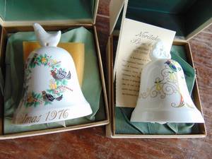 lot 1955 image: Noritake Xmas Ornaments