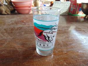 lot 1962 image: Kentucky Derby Glass