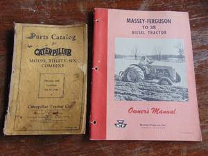 Caterpiller/Case/Massey Ferguson literature