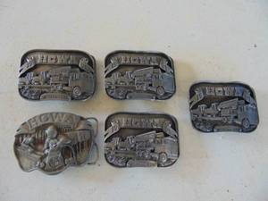 lot 2052 image: Selection of Belt Buckles
