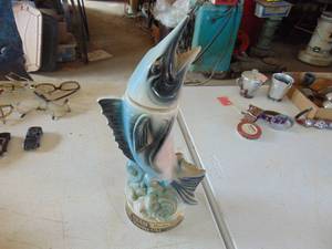 lot 2072 image: Jim Beam Decanter - Swordfish