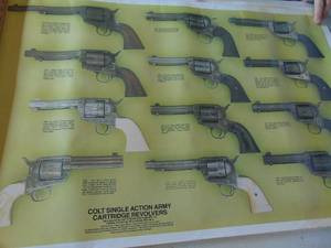 lot 2083 image: Colt Single Action Army Poster