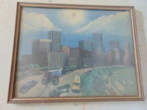 lot 2088 image: Dallas Rapture Lithograph