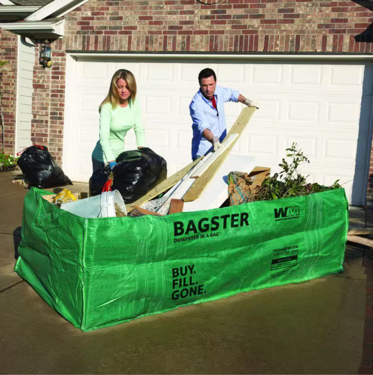 lot 82 image: Dumpster in a Bag (Holds up to 3,300 lb.)