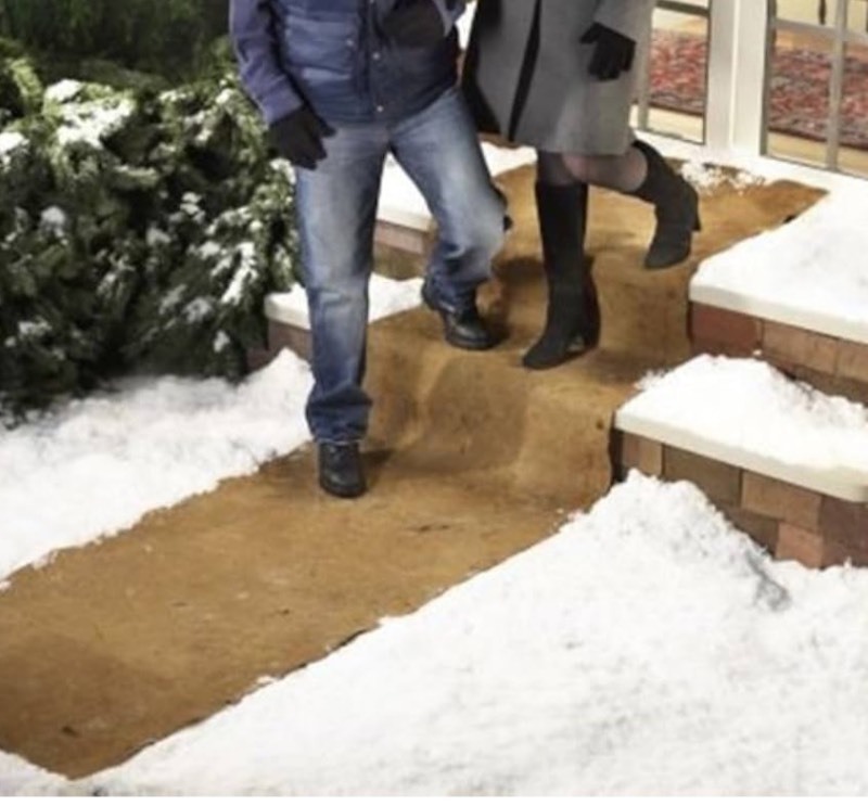 lot 80 image: NO Slip ICE and Snow Carpet (10 FEET Long X 30 INCHES Wide) by JUMBL