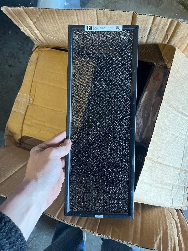 lot 528 image: Bundle of 20 Air Filter Factory Grease Filter W10815866 Replacement For Whirlpool Range Hood Aluminum Mesh Vent Filter 5-12 X 15-12 X 332 Black