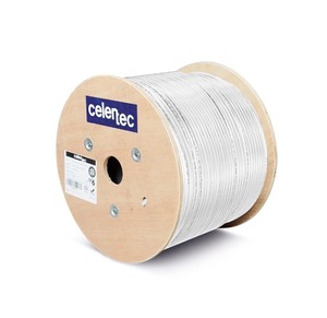lot 60 image: Celenec CAT6 Outdoor UTP Conductor 23AWG Solid Bare Copper Retails $173