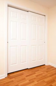 lot 57 image: Everbilt 72 in. Steel Closet Sliding Door Set