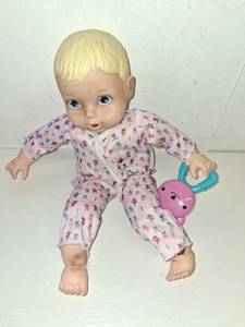 lot 4303 image: Baby Alive Doll with Pink Bear Print Pajamas