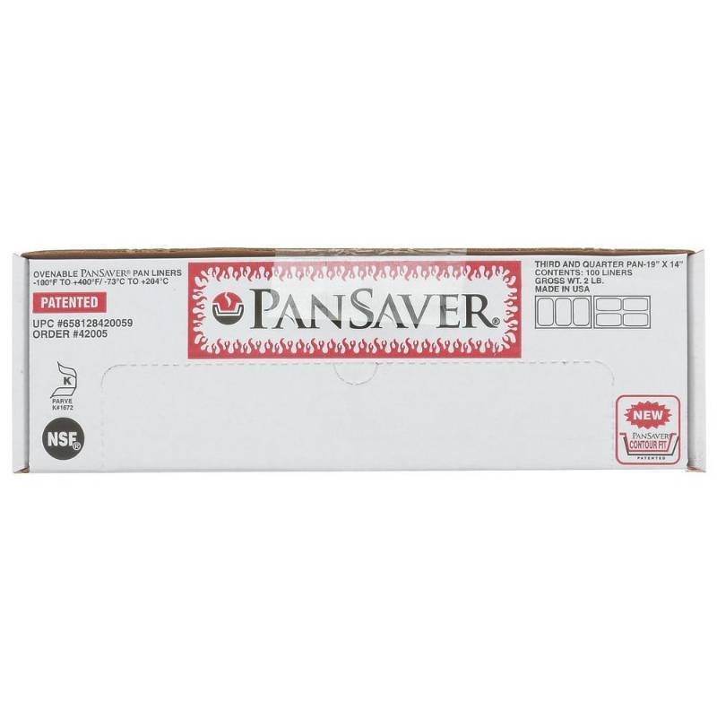 lot 3321 image: PanSaver Monolyn 13 Size Steam Table Pan Liner Clear Plastic - 4-6D 100 Per Case