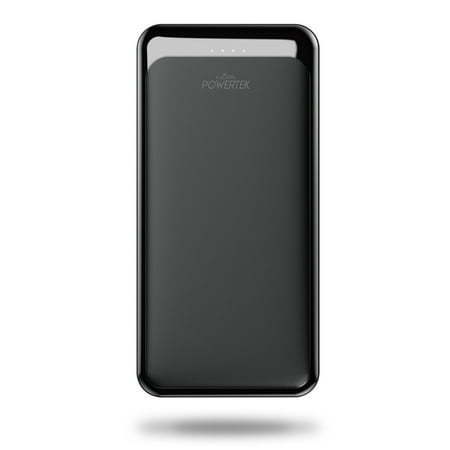 lot 3500 image: Liquipel Powertek 20 000 mAh Portable Charger Power Bank  Fast Charging Dual USB Output Battery Pack for iPhone  iPad  Galaxy  Android  Pixel  and Tablet (Black)