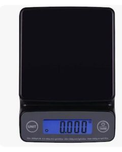 lot 8754 image: Mainstays 6LB High Precision Digital Kitchen Scale with Blue Backlit