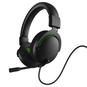lot 8755 image: onn Wired Gaming Headset Compatible with Xbox Series XS and Xbox One XS  Black and Green