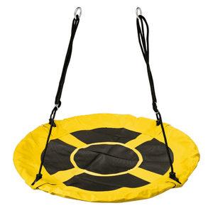 lot 8760 image: Saucer Swing  Adjustable Height Outdoor Swing for All Ages  by MinnARK