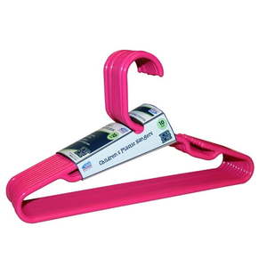 lot 8768 image: Your Zone Children s Clothing Hangers  20 Pack  Pink  Sizes up to 8  Durable Plastic