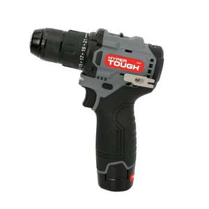 lot 8774 image: Hyper Tough 12V Max Lithium-Ion Brushless 2-Speed 38-inch Drill Driver with Metal Keyless Chuck  1.5Ah Battery & Charger  98807