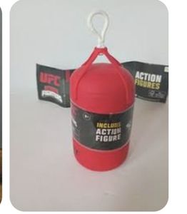 lot 8780 image: UFC Punching Bag Action Figure Capsule,
