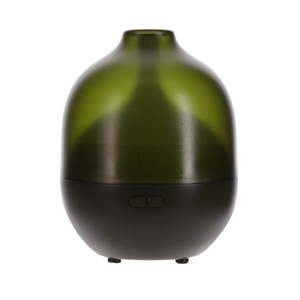 lot 8782 image: Mainstays 300mL Cool Mist Ultrasonic Aroma Oil Diffuser  Translucent Green