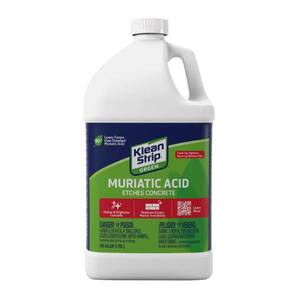 lot 8784 image: Klean Strip Green Muriatic Acid  1 Gallon