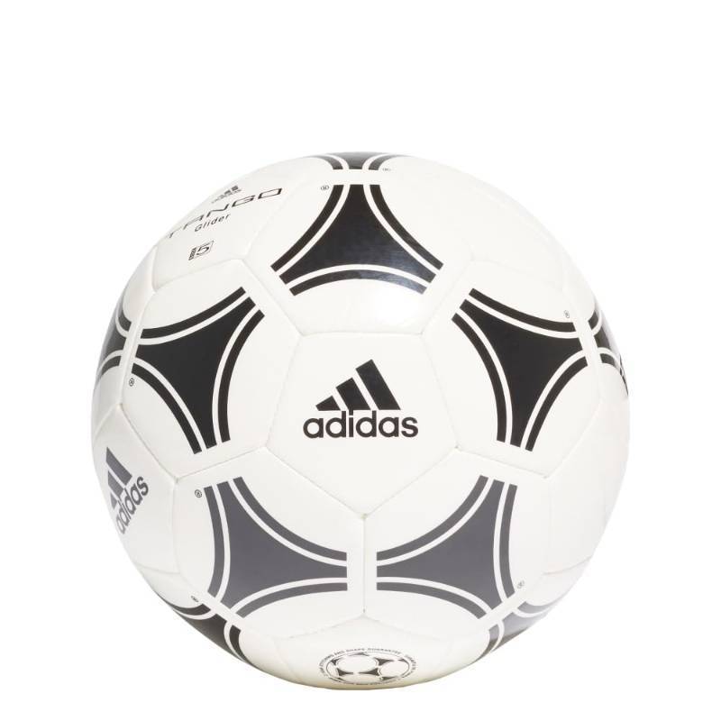 lot 24690 image: Adidas Unisex-Adult Tango Glider Soccer Ball, WhiteBlack, 5 - Retail $25