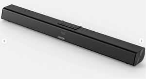 lot 15190 image: Monster Soundbar SB100 Sound Bar for Smart TV, 120W Soundbar with DSP Dynamic Sound, LED Display, Easy Setup, Bluetooth 5.4, Wall Mountable - Retail $180