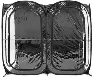 lot 211224 image: Retails for $210 WeatherPod The Original Shark Tank Side-by-Side 2-4 Person Pop-Up Pod - Stay Warm, Dry, and Out of The Sun - Weather Pod for Sports, Rain, or Wind - Simple to Set Up and Tear Down