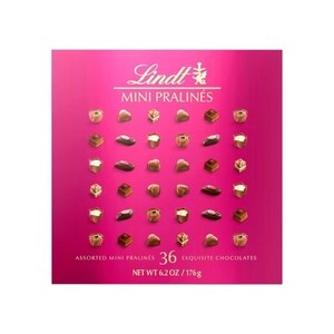 lot 7259 image: Lindt Valentines Day Mini Pralines Box - 6.2oz Best By July 31 2025
